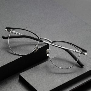 Dreamliner Pure Titanium Browline Eyewear