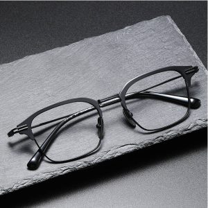Zenith Browline Titanium Eyeglass Frame