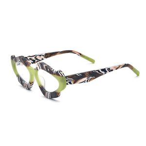 Ambition Unique Acetate Cat Eye Eyeglasses