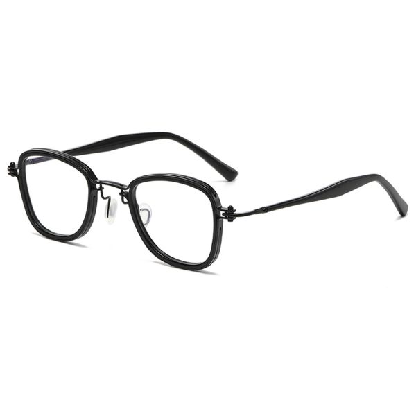 Charlie Pure Titanium Oval Eyeglass - Image 3