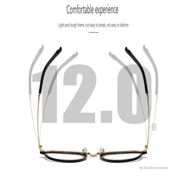 Eternity Pure Titanium Retro Oval Frames - Image 7