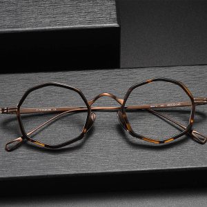 Aspiration Pure Titanium Vintage Polygon Frame
