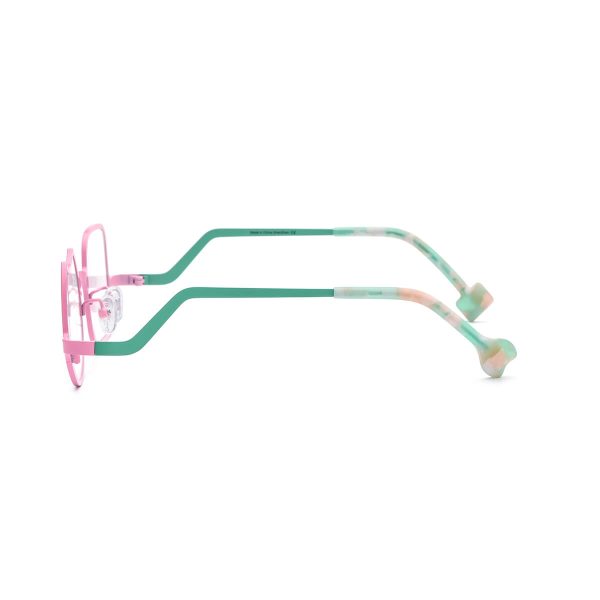 Codi Titanium Lrregular Eyeglasses - Image 4