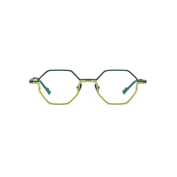Dacio Titanium Polygon Eyeglasses - Image 3