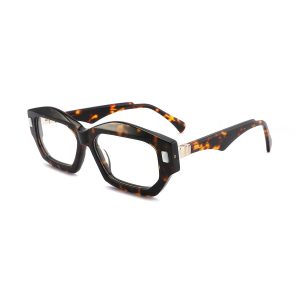 Nathan Retro Polygon Acetate Frames