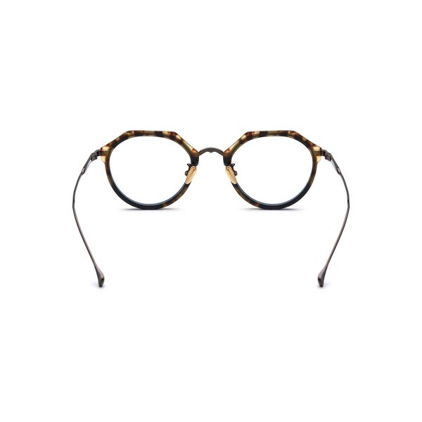 Shirley Titanium Acetate Polygon Eyeglasses - Image 5