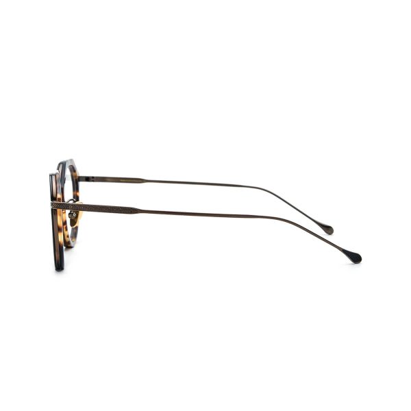 Shirley Titanium Acetate Polygon Eyeglasses - Image 4