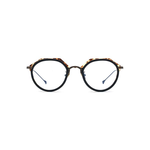 Shirley Titanium Acetate Polygon Eyeglasses - Image 3
