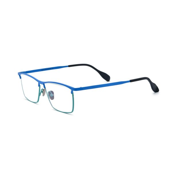 Lamar Pure Titanium Rectangle Eyeglasses