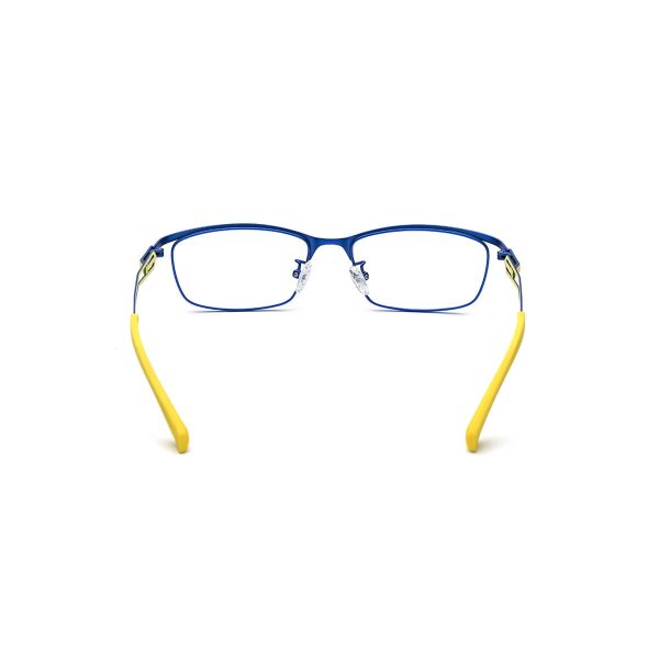 Loren Pure Titanium Rectangle Eyeglasses - Image 5