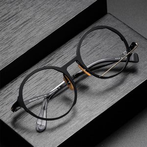 Celestial Pure Titanium Retro Round Frames