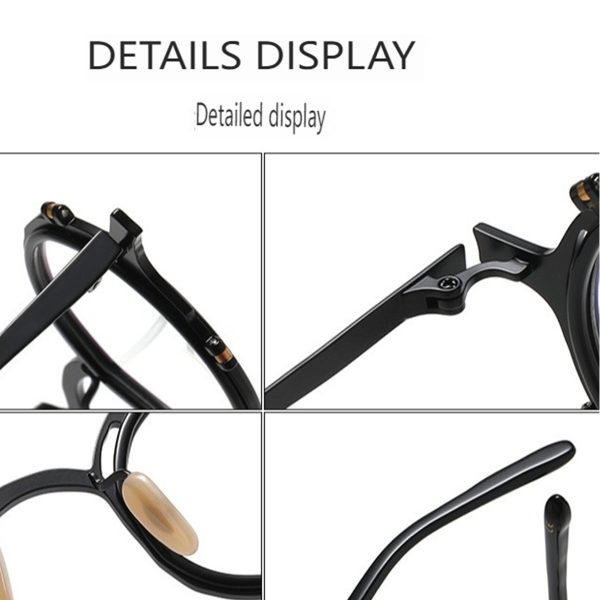 Glimmer Pure Titanium Round Glasses Frame - Image 5