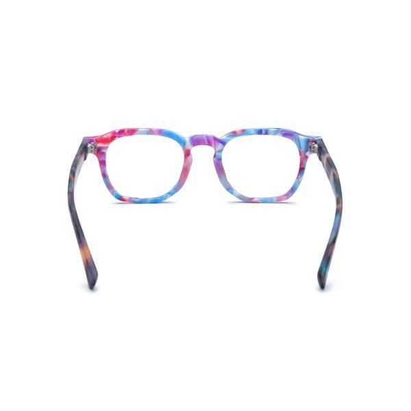 Birch Colorful Acetate Square Eyeglasses - Image 5