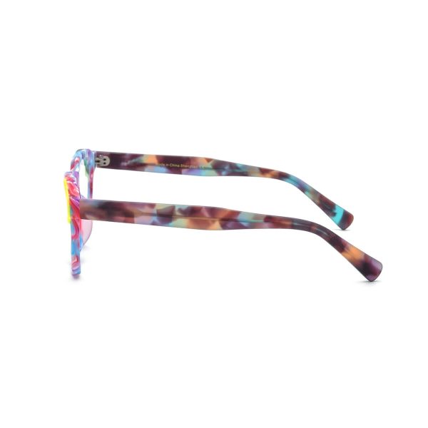 Birch Colorful Acetate Square Eyeglasses - Image 4