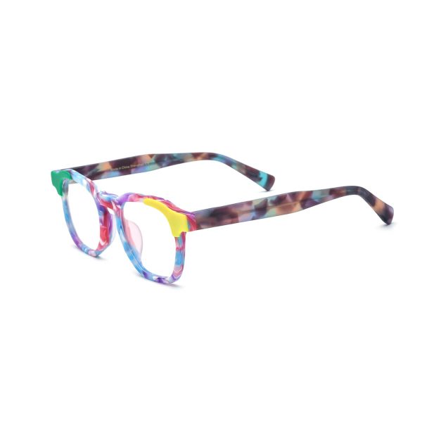 Birch Colorful Acetate Square Eyeglasses