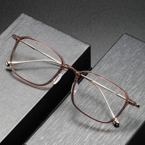 Sparkle Unique Square Titanium Frame