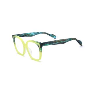 Amia Acetate Square Eyeglasses